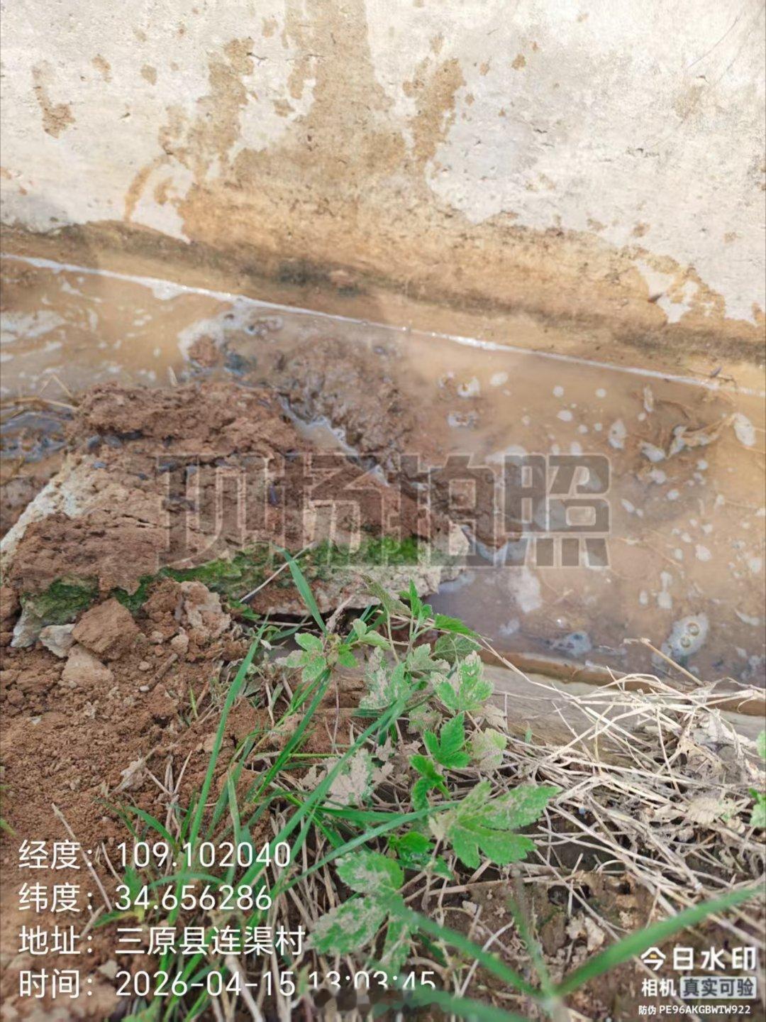 渠体开裂、涵管坍塌、淤泥堵塞——三原县高标准农田水利设施为何“带病运行”？投资建