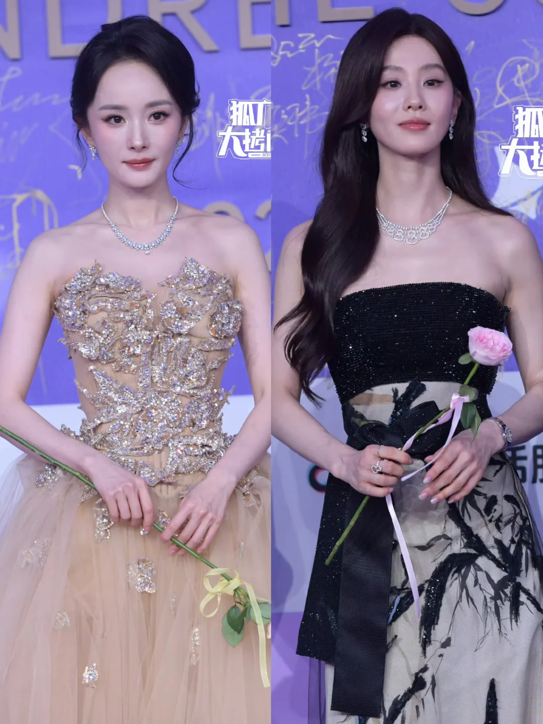 今晚百花奖闭幕红毯明星生图一览