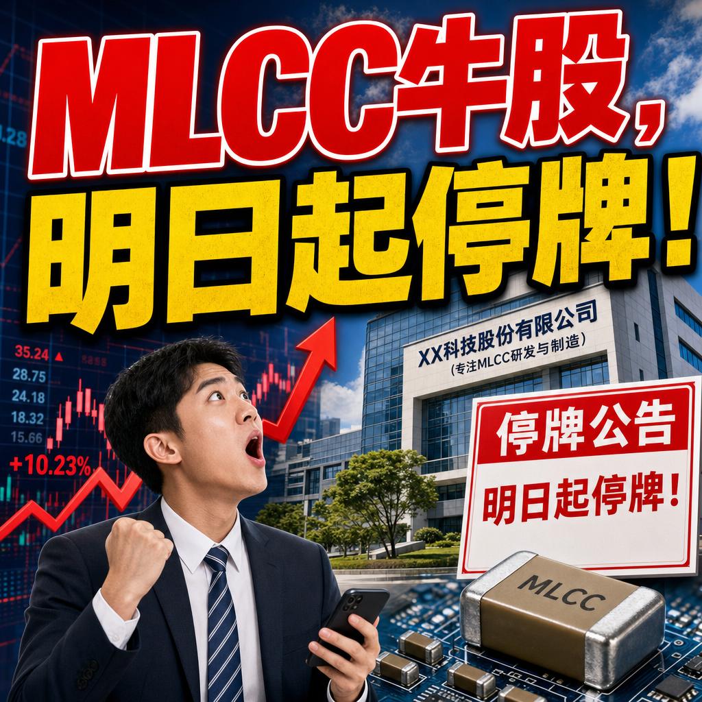 很多人把这轮MLCC概念股暴涨，都归因于AI算力的爆发。
但昀冢科技这只4倍大牛
