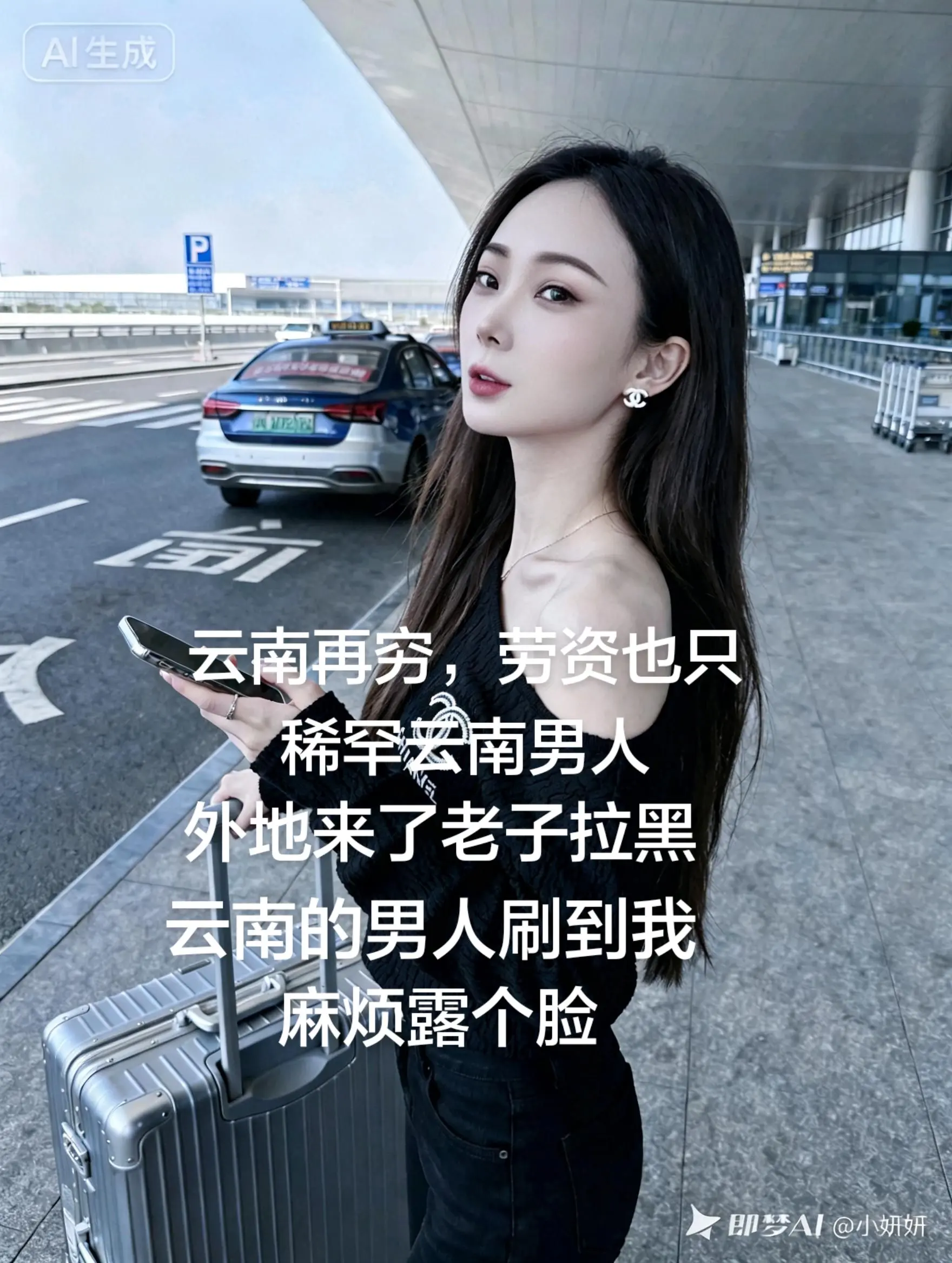 云南再穷，劳资也只稀罕云南男人，外地来了老子拉黑，云南的男人刷到我麻烦露个脸