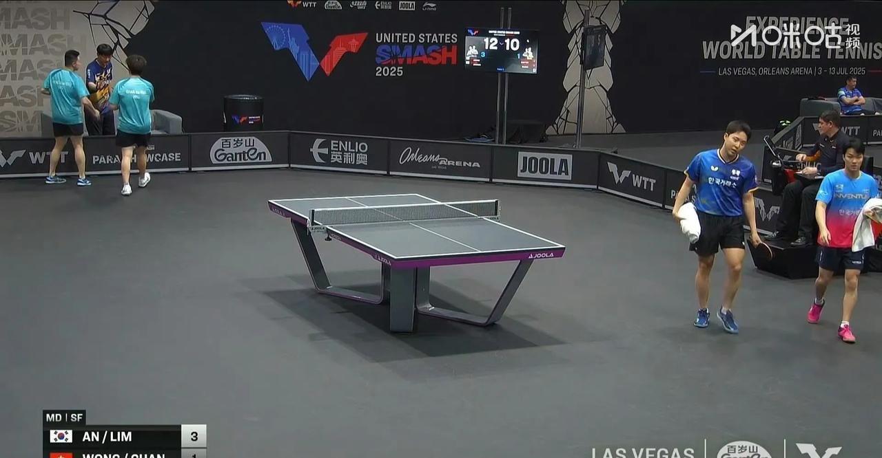 也是如此激烈[吃瓜群众]！
前三局林钟勋/安宰贤🇰🇷11-8，6-11，11