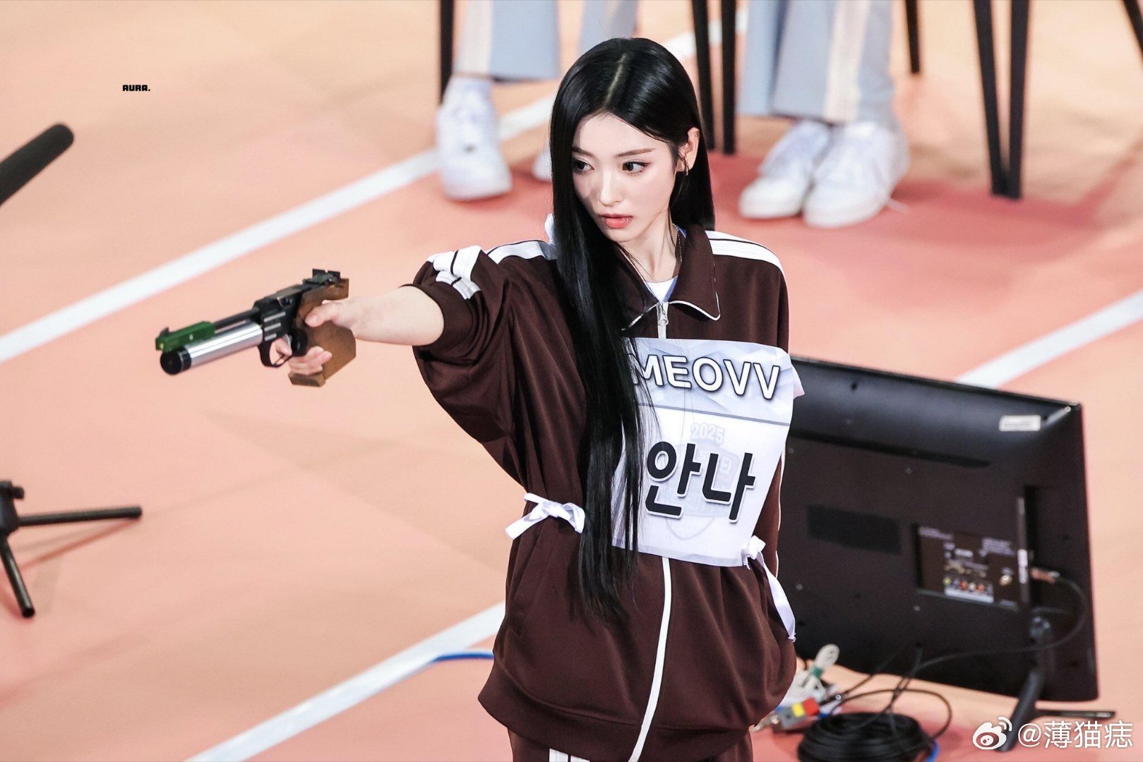 meovv田中杏奈anna射箭神图来咯🏹 