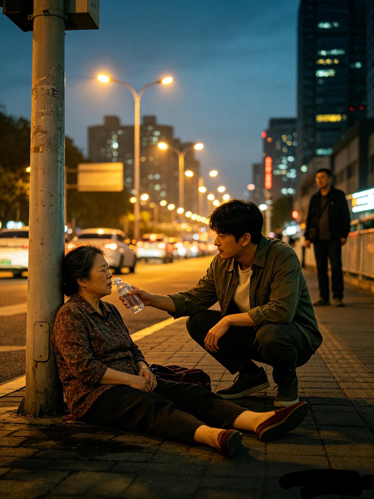 小伙路边救下晕倒大姐，本是举手之劳，不料她竟是公司大老板

傍晚下班，街边人来人