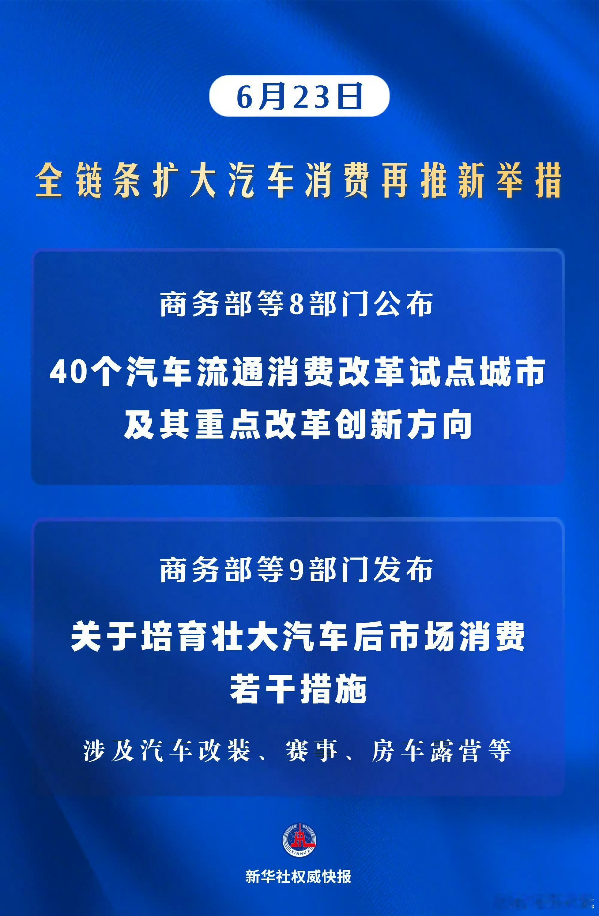 全链条扩大汽车消费再推新举措“壮大汽车后市场”诶～汽车改装的春天来了吗？？ 