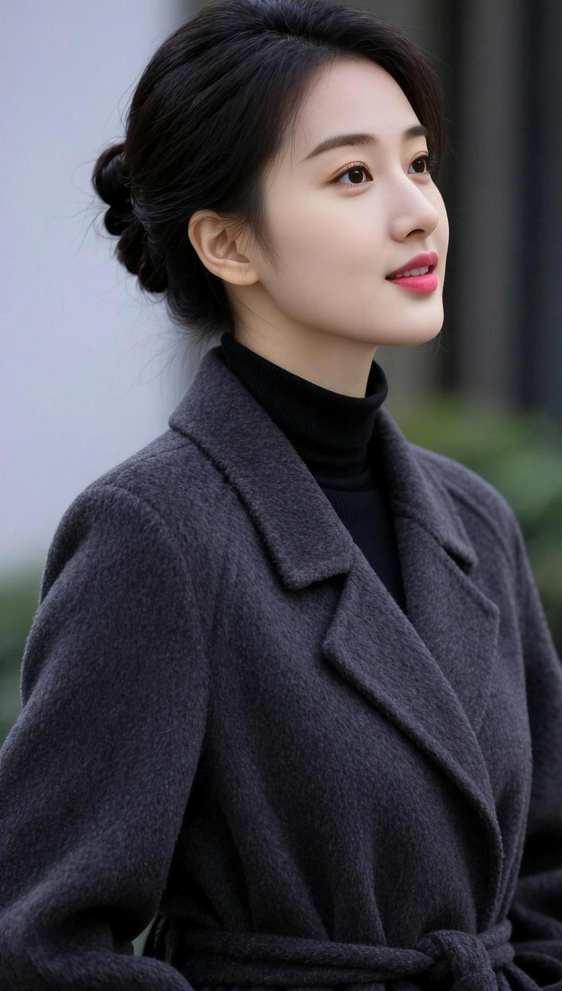 优雅知性风 抖音ai创作 高颜值 美女