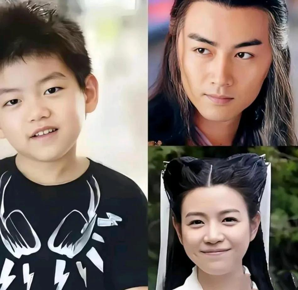 小星星原来长这样！

没有他爸帅啊

胖嘟嘟的脸像妈妈

好可爱