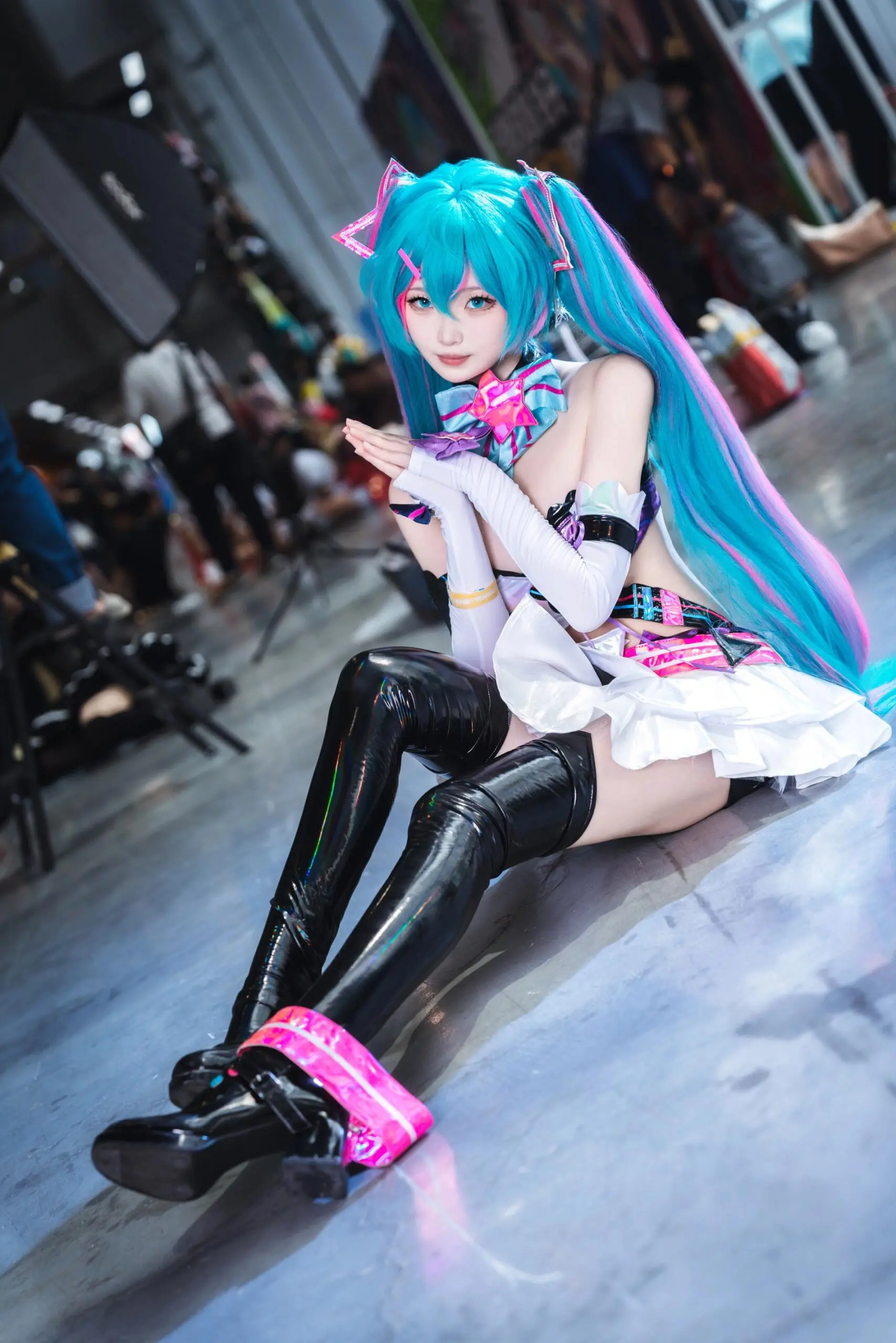 cospaly 考斯普雷cosplay 初音未来cos 二次元少女 漫...