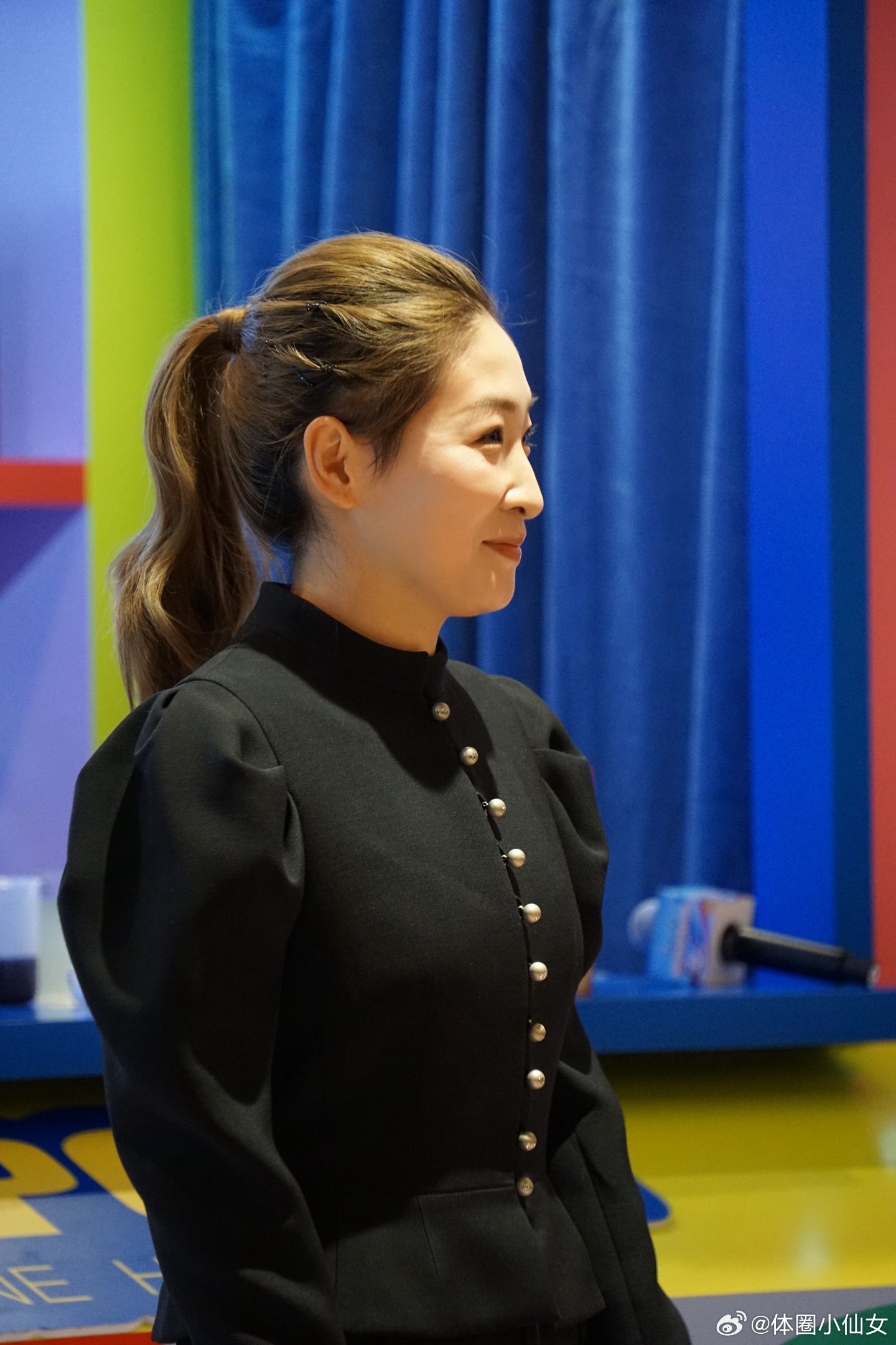 摆速女王刘诗雯 现身澳门世界杯 