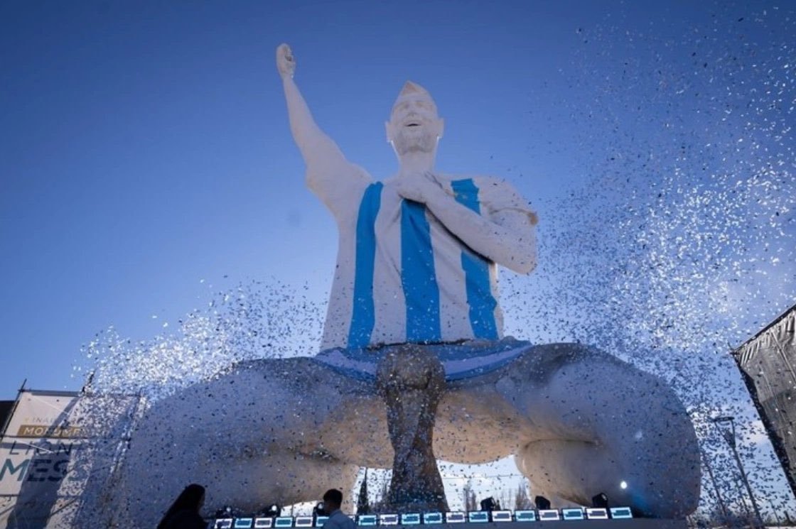 阿根廷🇦🇷最新的梅西纪念碑