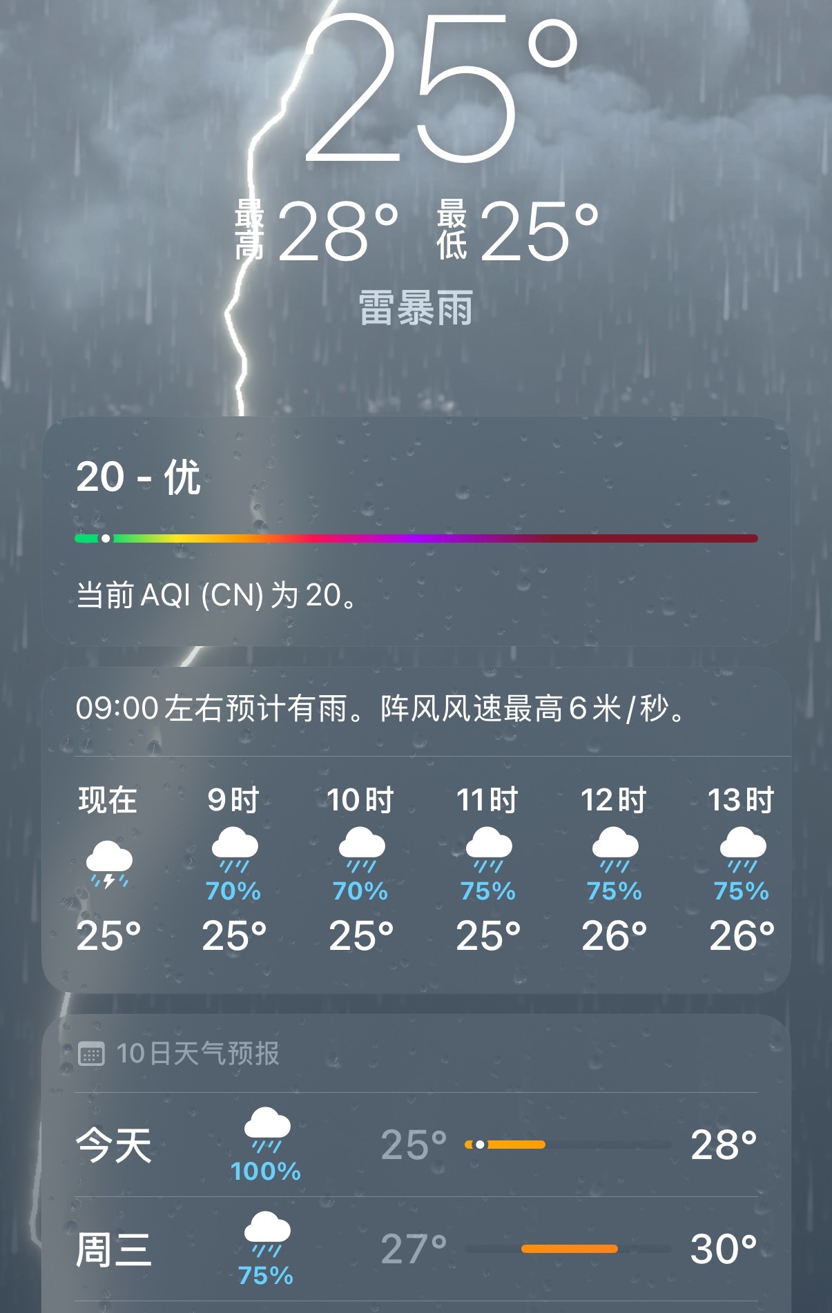 深圳天气深圳暴雨 深圳暴雨就是专挑绳子细处断专门是打工人上下班时间下暴雨等淋了一