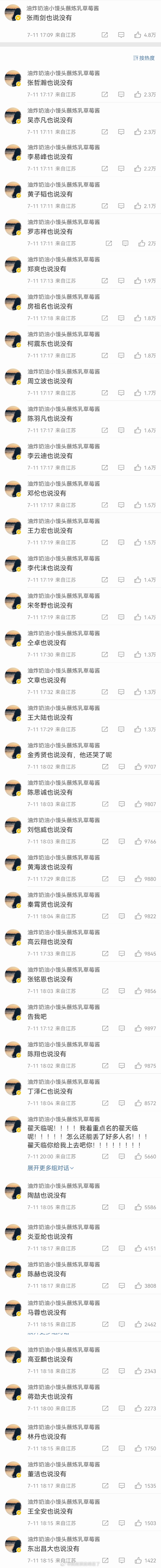 内娱史官  油炸奶油小馒头 ​​​