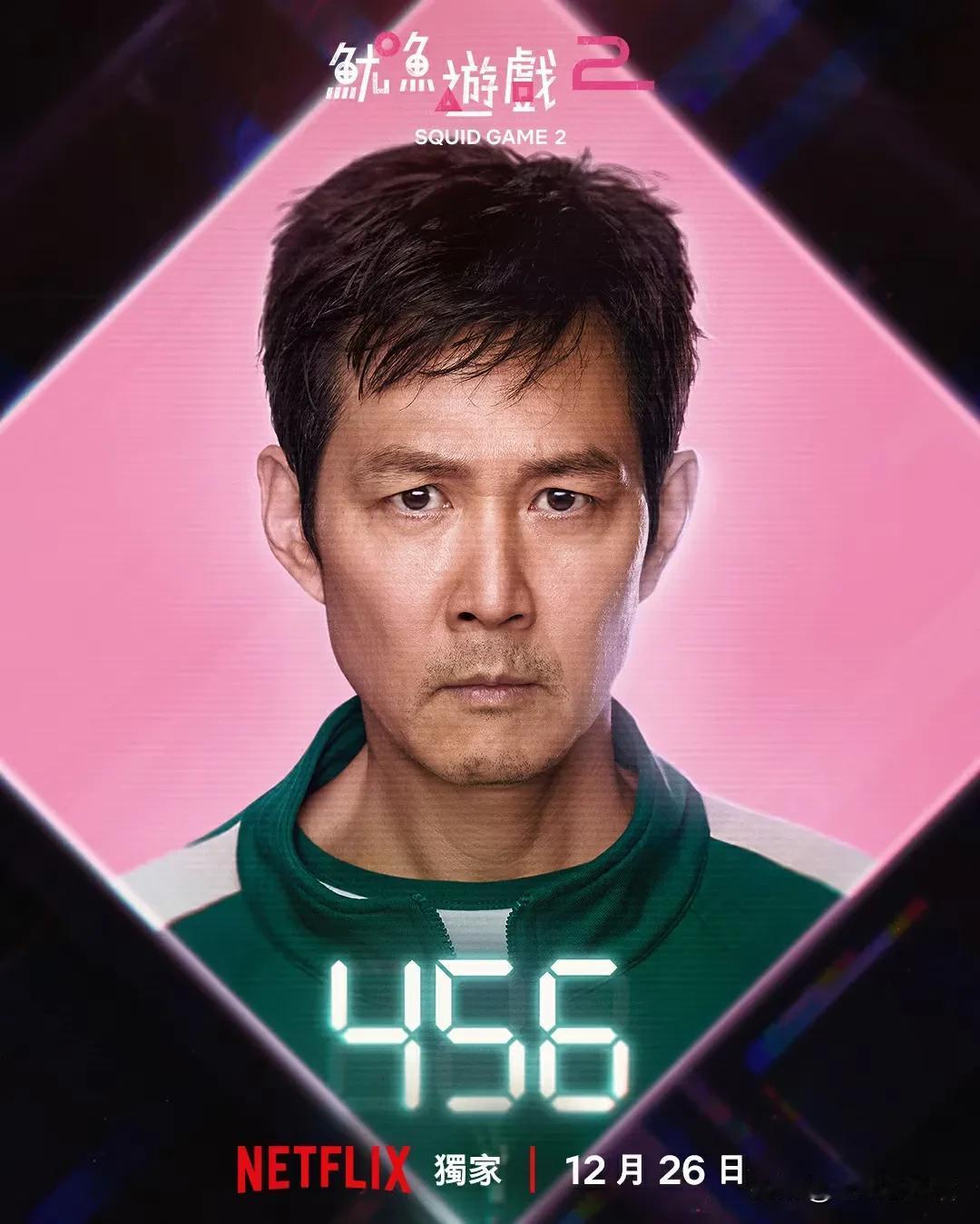 Netflix韩剧《鱿鱼2游戏》将于12月26日上线！第三季最终季明年播出。李政