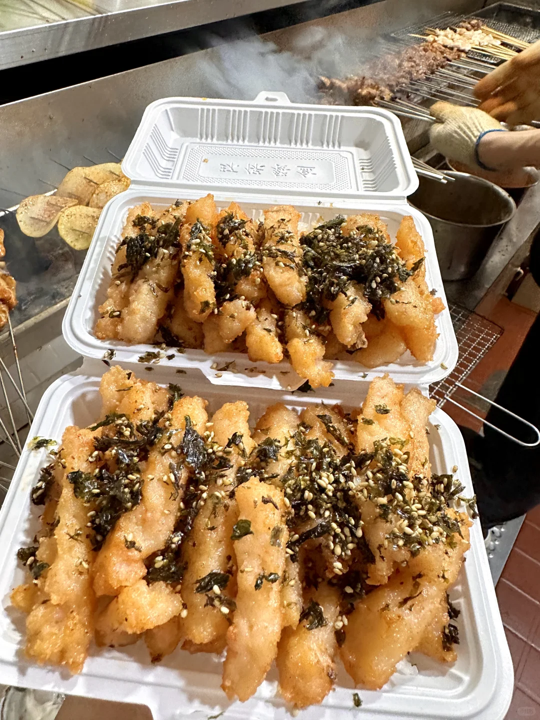 杭州极品（烤海苔虾滑）…好吃死了！！😭