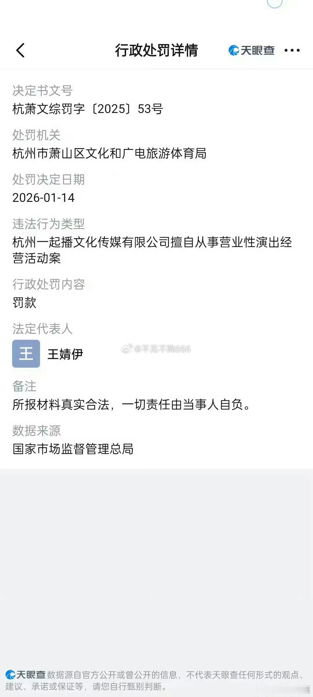 牌牌琦公司被罚1.2万小伊伊公司被罚1.2万  又一网红因虚假宣传遭处罚，据多位
