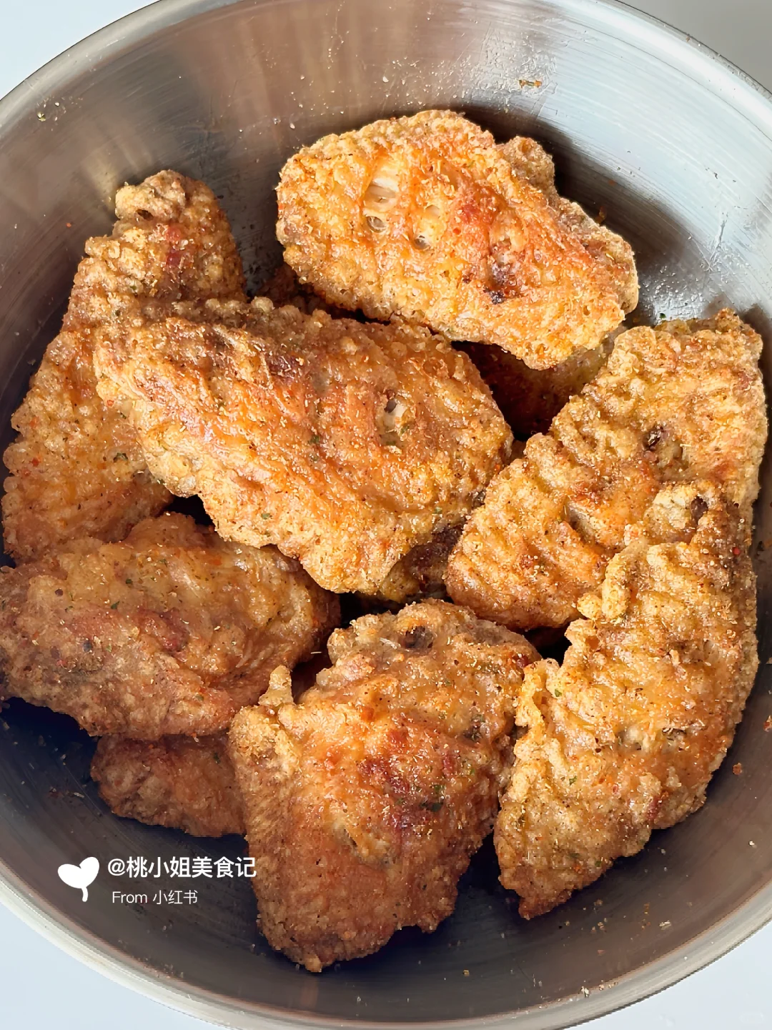 外酥里嫩的香酥鸡翅～好吃到爆❗️❗️❗️