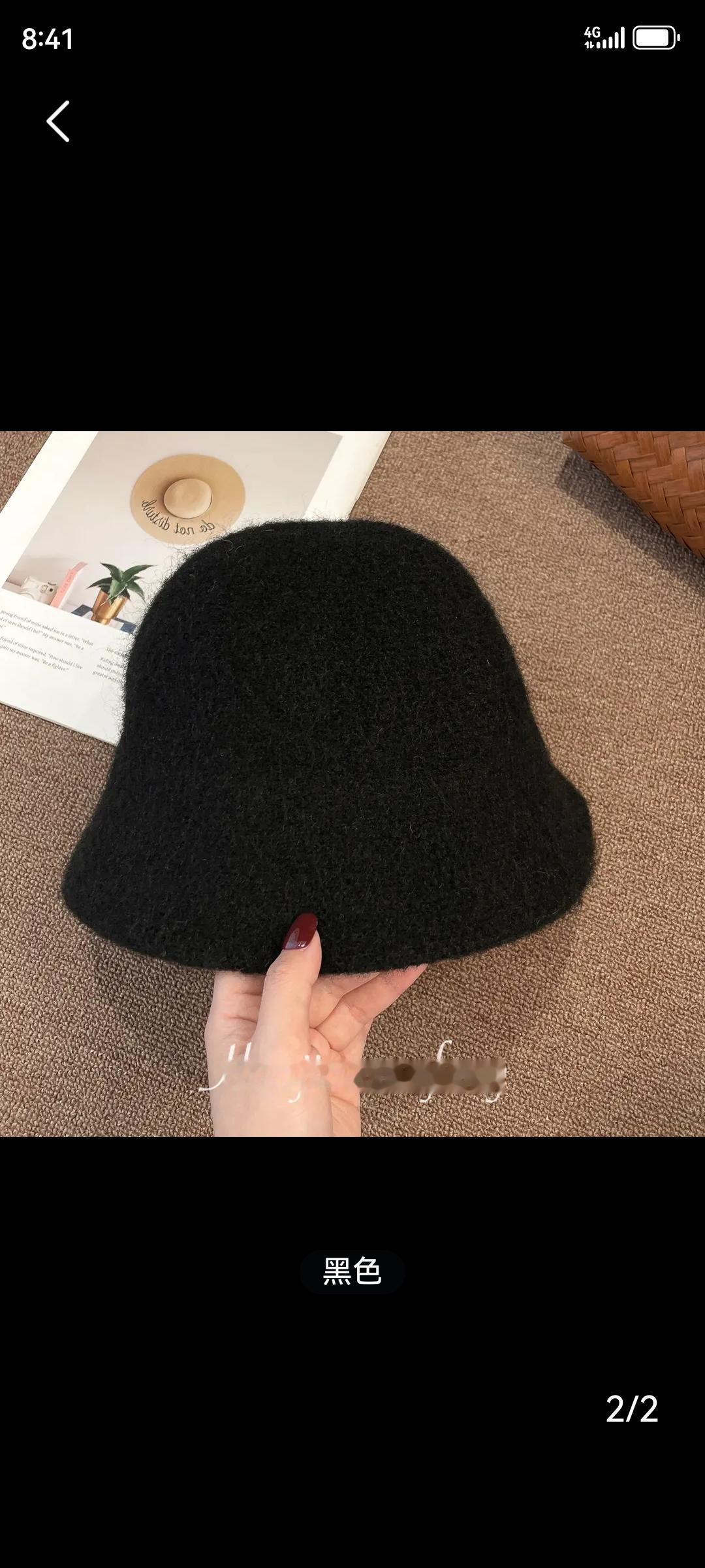 晒图笔记大赛早上在头条上买了一顶鱼夫帽，头条上的姐妹们，你们说说这顶鱼夫帽好看吗