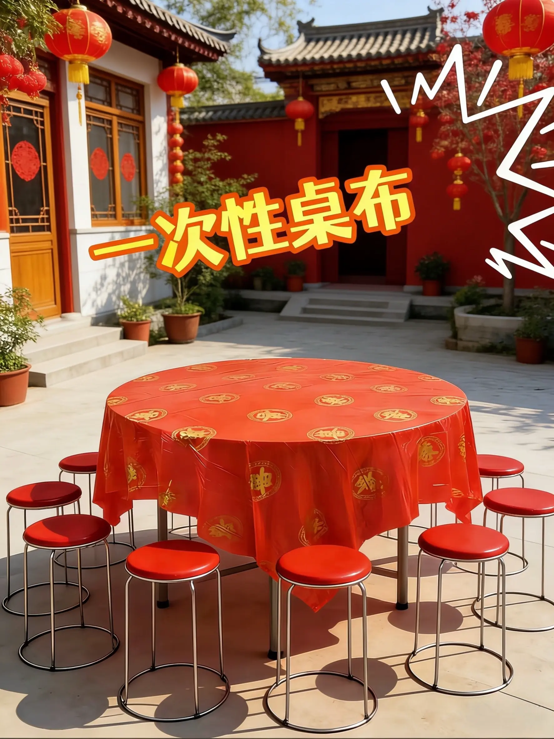 桌布防水防油桌布 一次性桌布 防水桌布好物推荐