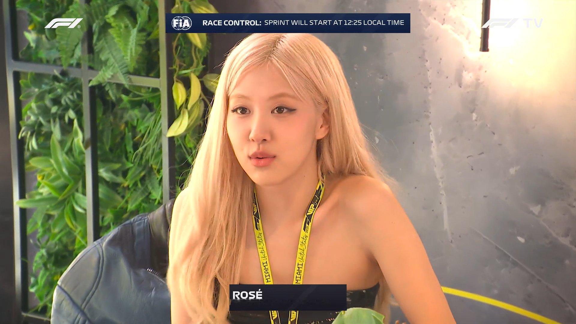ROSÉ来了F12025F1迈阿密大奖赛 ​​​