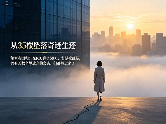 “从35楼坠落奇迹生还”