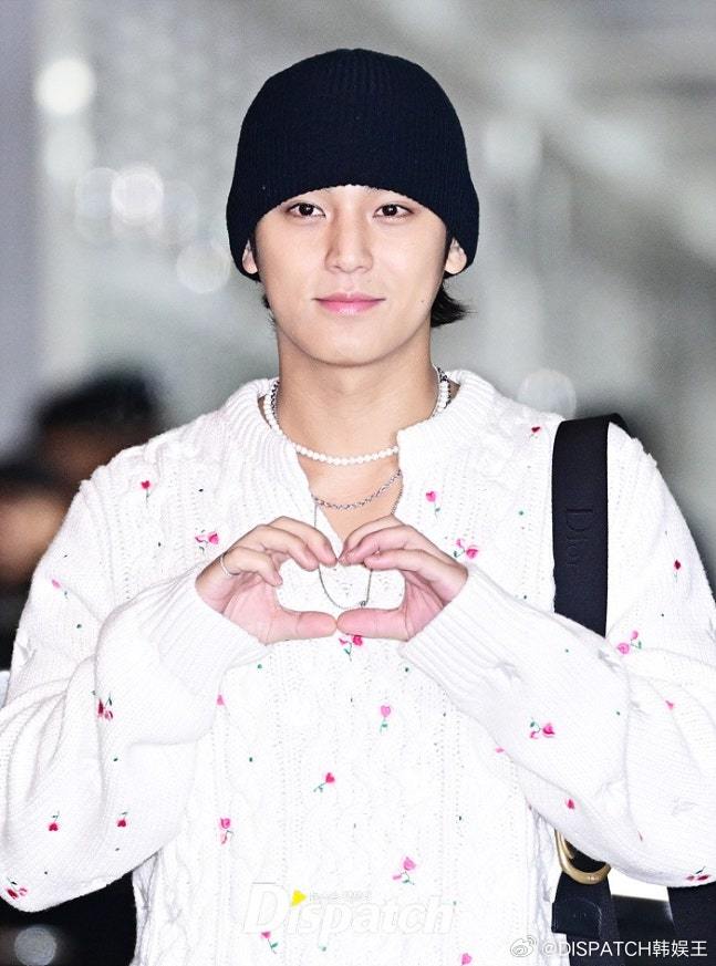 14日，SEVENTEEN金珉奎 经仁川机场出发，前往中国香港出席日程。 