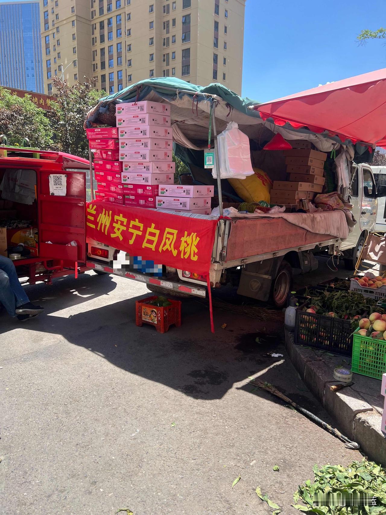 你敢相信：兰州满大街都是安宁白凤桃？
现在兰州满大街有这么一个现象，无论你走哪条