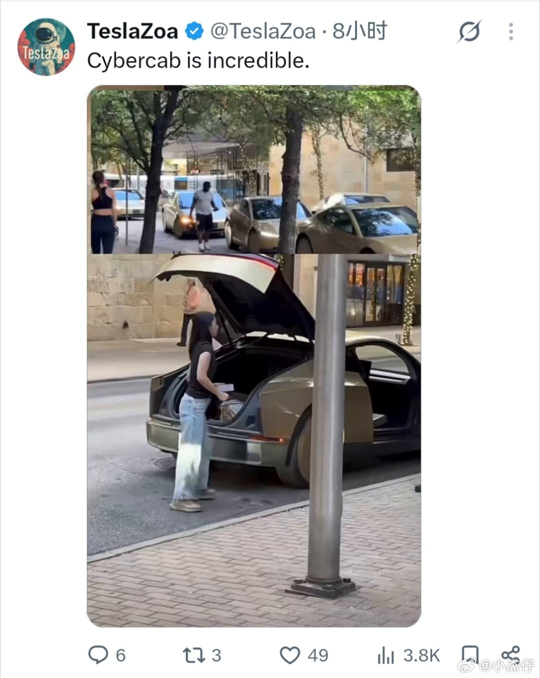 梦想照进现实，买了这robotaxi，除了接送自己上下班，在自己工作时，它替你去