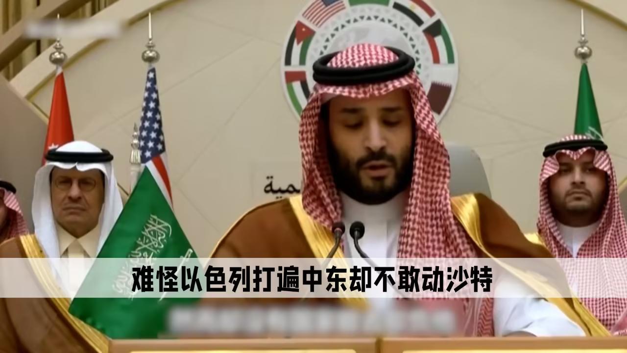 找中国求助？想清楚了再说！沙特居然向以色列求援！这下沙特可真被小瞧了：区区一个胡