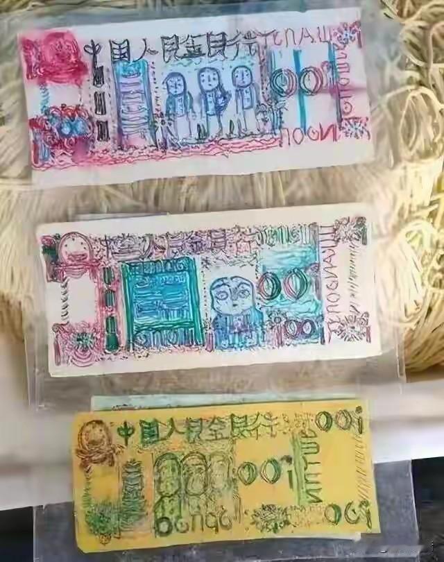 如果我说手绘的“纸币”也能买到面条，你一定不会相信，然而，这件事偏偏就是真的，并