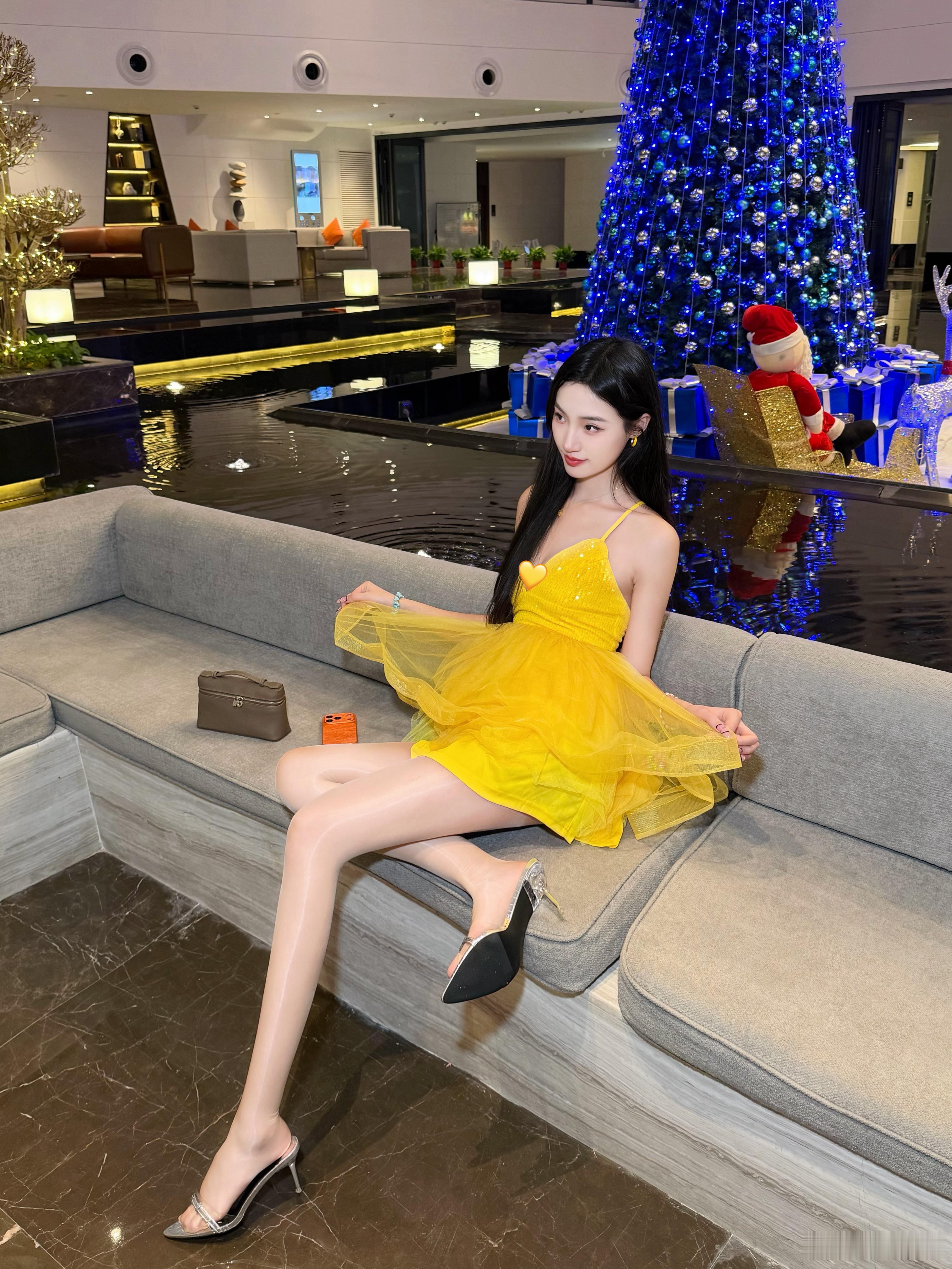 圣诞老人 我今年的愿望还是做个幸福的人 三亚