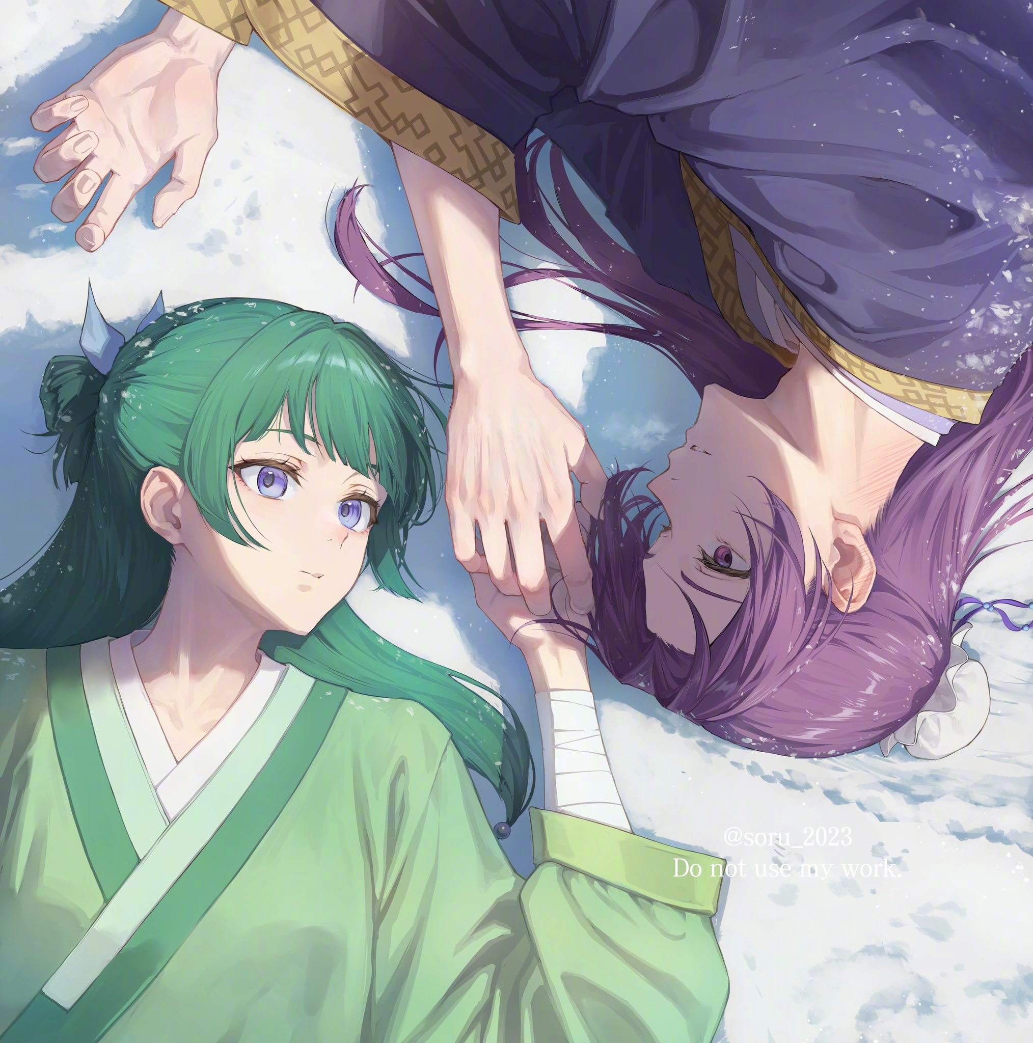 《药屋少女的呢喃》soru老师画的壬猫简直就是神迹！ 