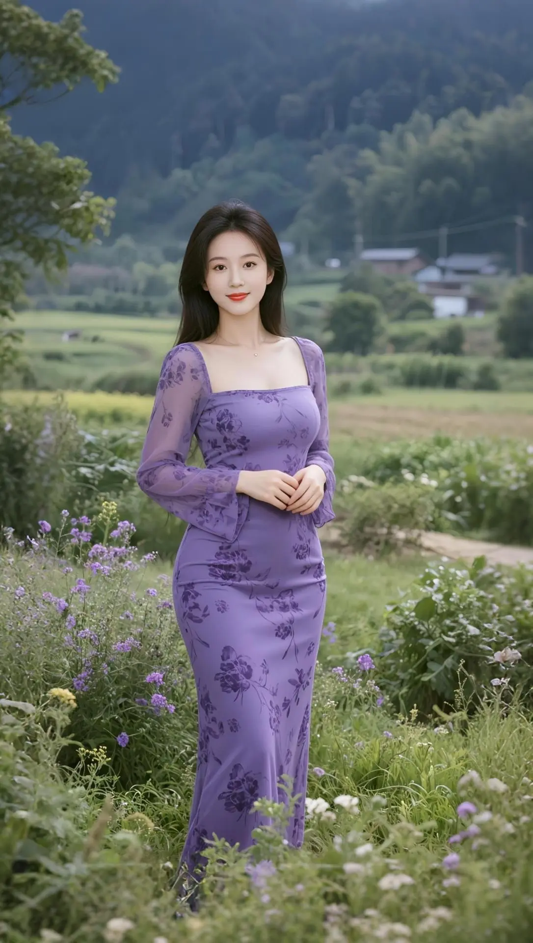 AI山野柔美写真 ai创作