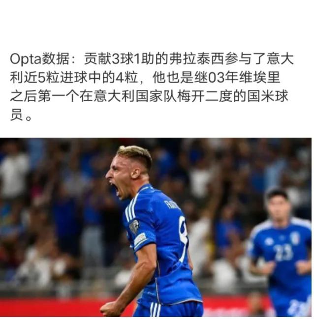 🇮🇹意大利足球🇮🇹
意媒【共和国报】名记孔多评论——意大利队找到了运转自