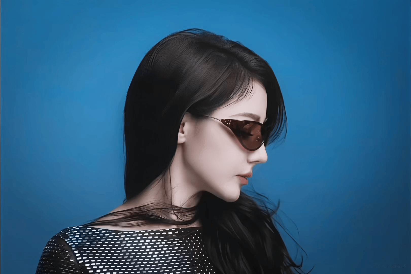 迪丽热巴 时尚“巴”鲨🕶️