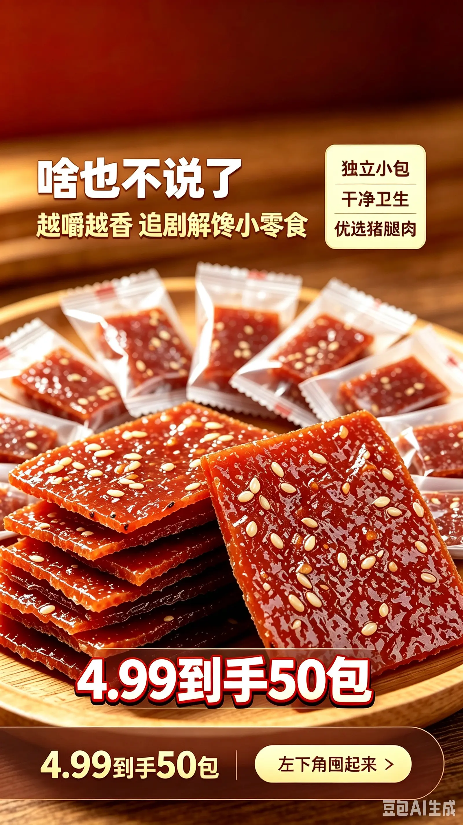 这价的猪肉脯是真值得薅啊
