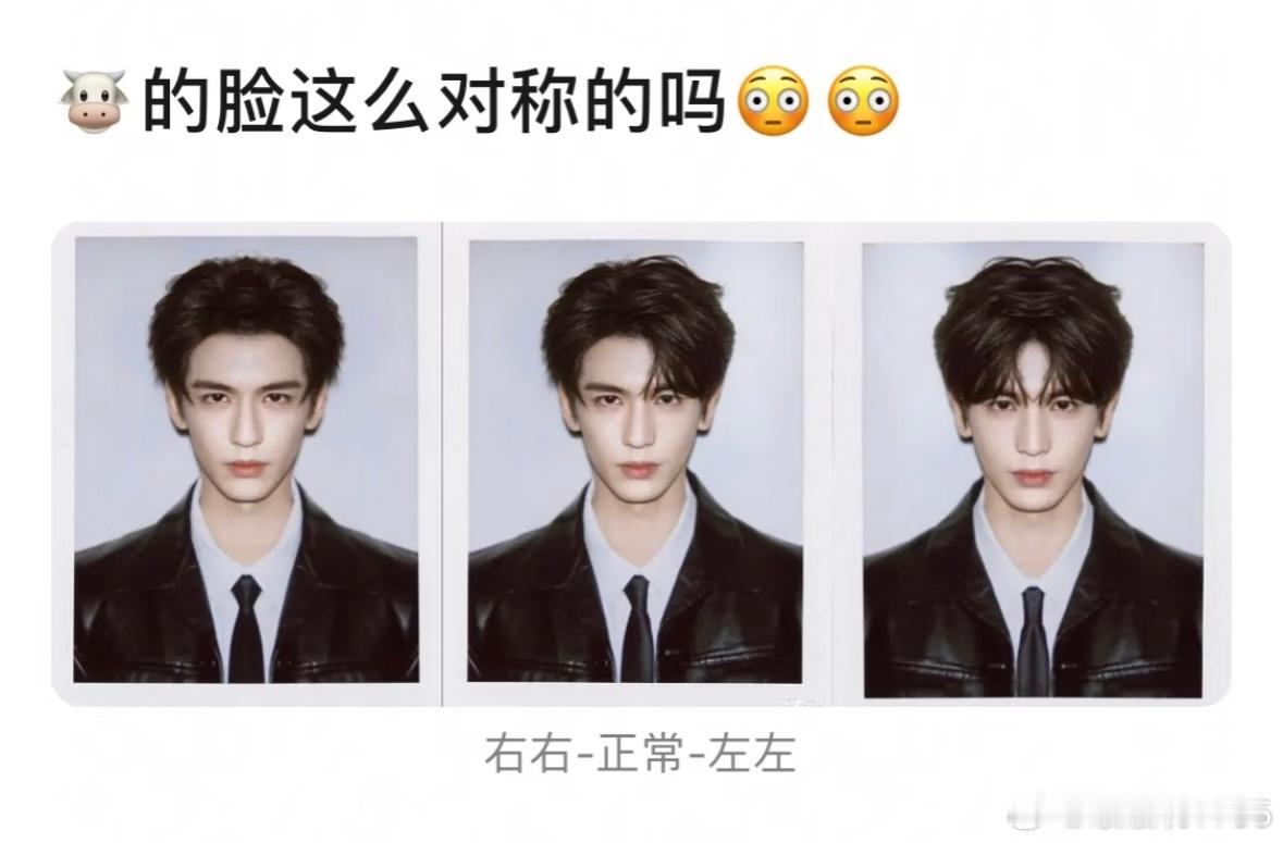 张凌赫你这脸是故意的吗没看错，你凌帝的脸就是这么对称，那颗痣就是为了帅和区别左右
