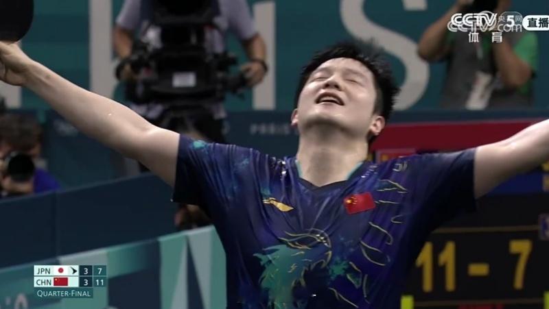 0-2 2-3落后，决胜局6-6吓死。一度以为张本智和要化身张本智文，樊振东化身