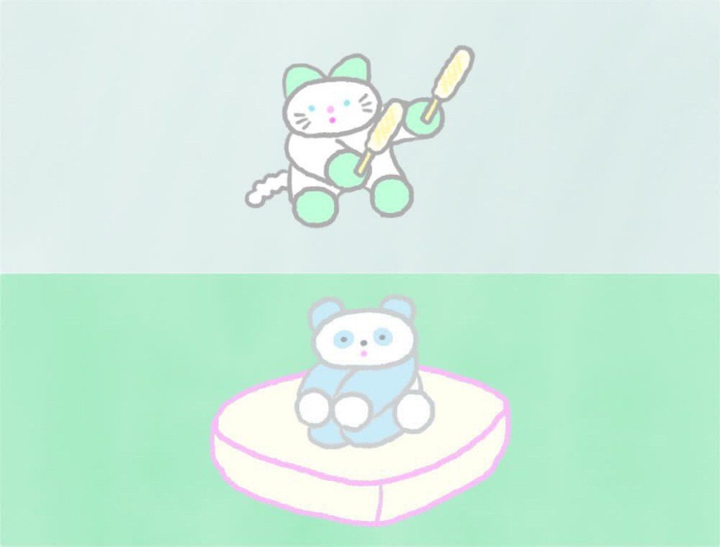 🐼🐬🍧🥛🪩🎀 