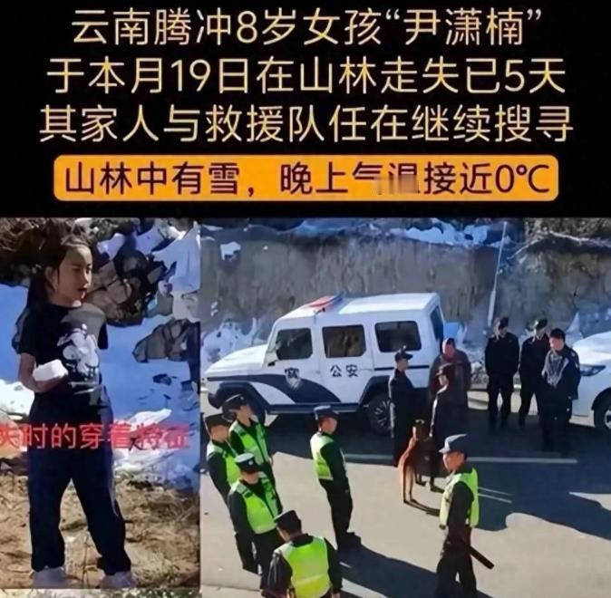 云南腾冲8岁女孩失踪这个事情要当地政府负起责任来。活生生的一个人凭空消失了，这是