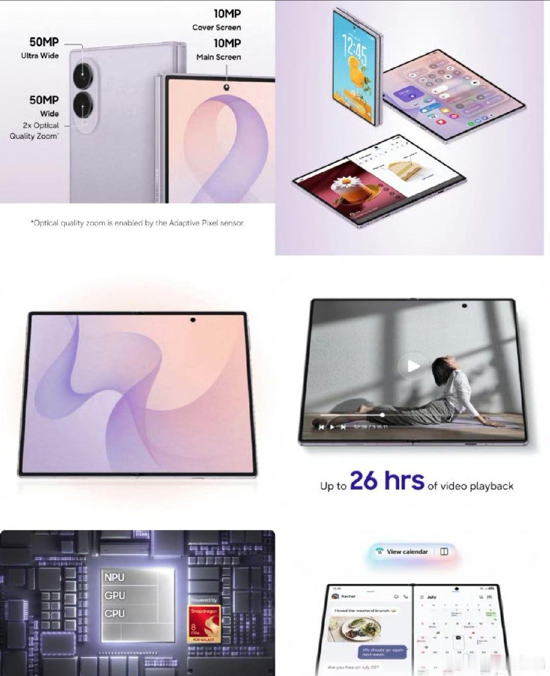 三星的阔折叠 z fold8 这影像配置是被制裁了吗…… 