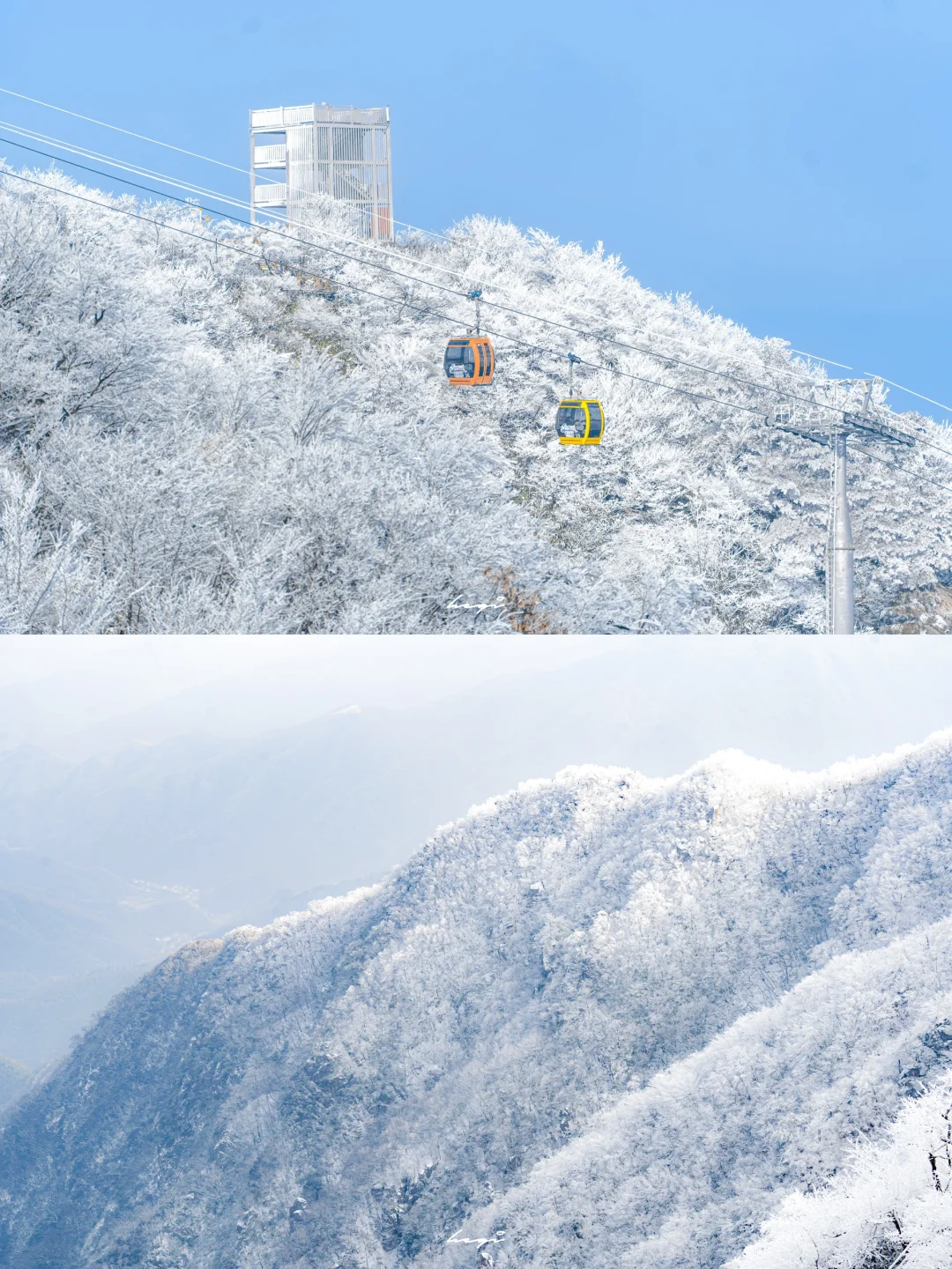 江浙沪也有如此雪景，滑雪不是梦啦❄️