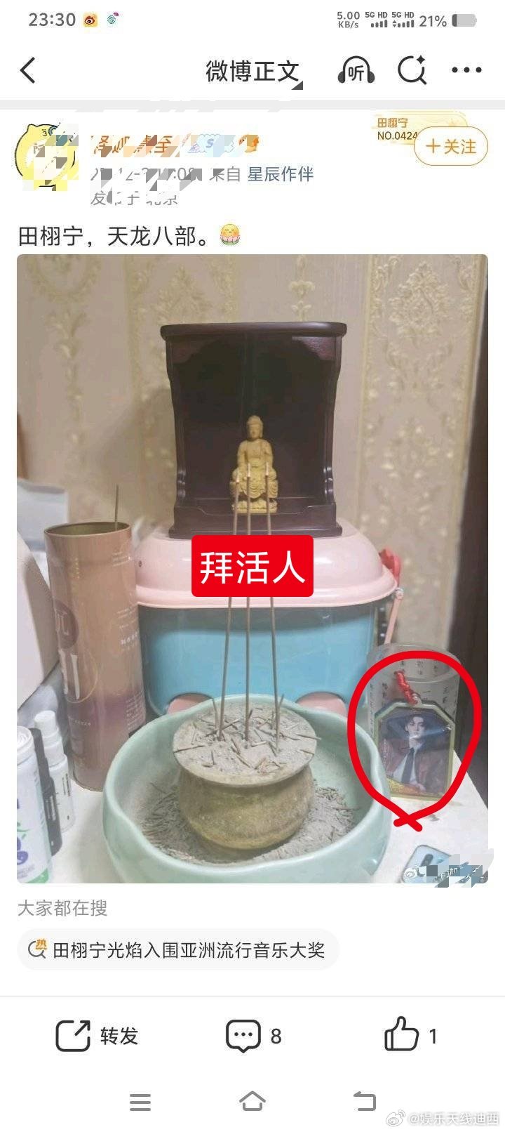 九成美发视频说一定要打败奶爸美美说不定真能做到，从九成美放锤开始，田栩宁粉丝就一