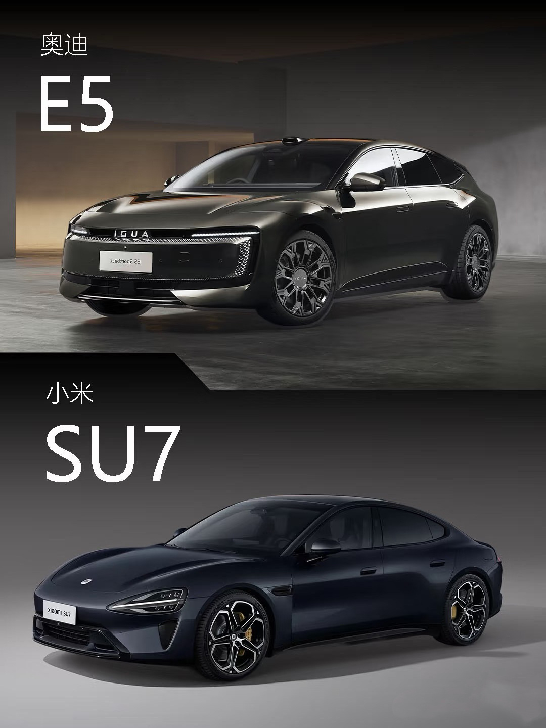 假设你有25万，奥迪E5 VS 小米SU7你会怎么选？ 