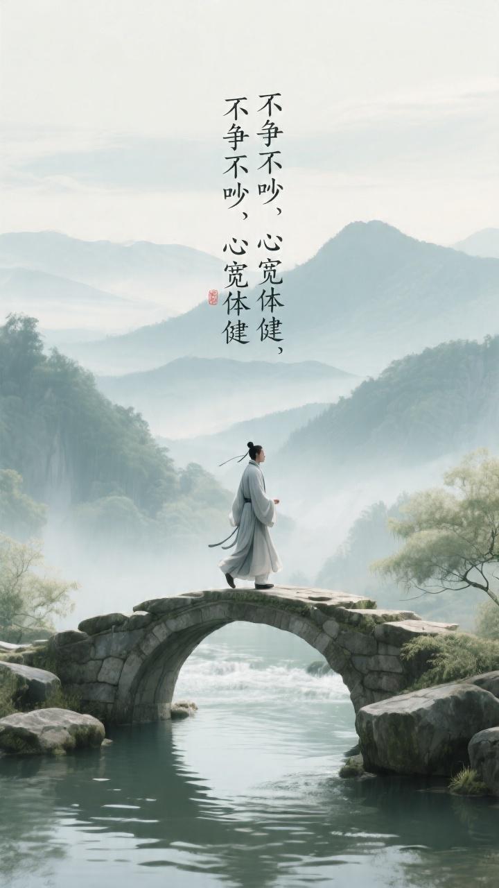 人到五十，不争不吵，是对自己最大的慈悲

“年轻时，争个对错，吵个输赢，觉得是本