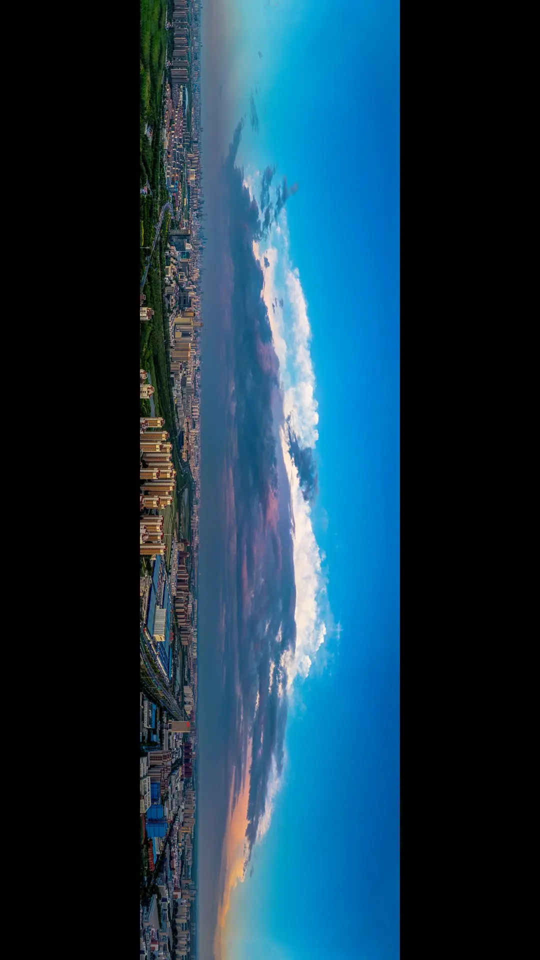 ‘天在将黑未黑时最美’