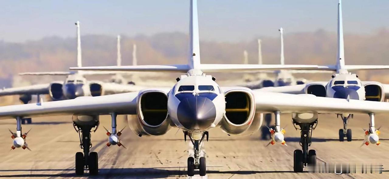 我国拥有全世界最多的轰-6轰炸机编队，包括轰-6K战略轰炸机，总数超过200架，