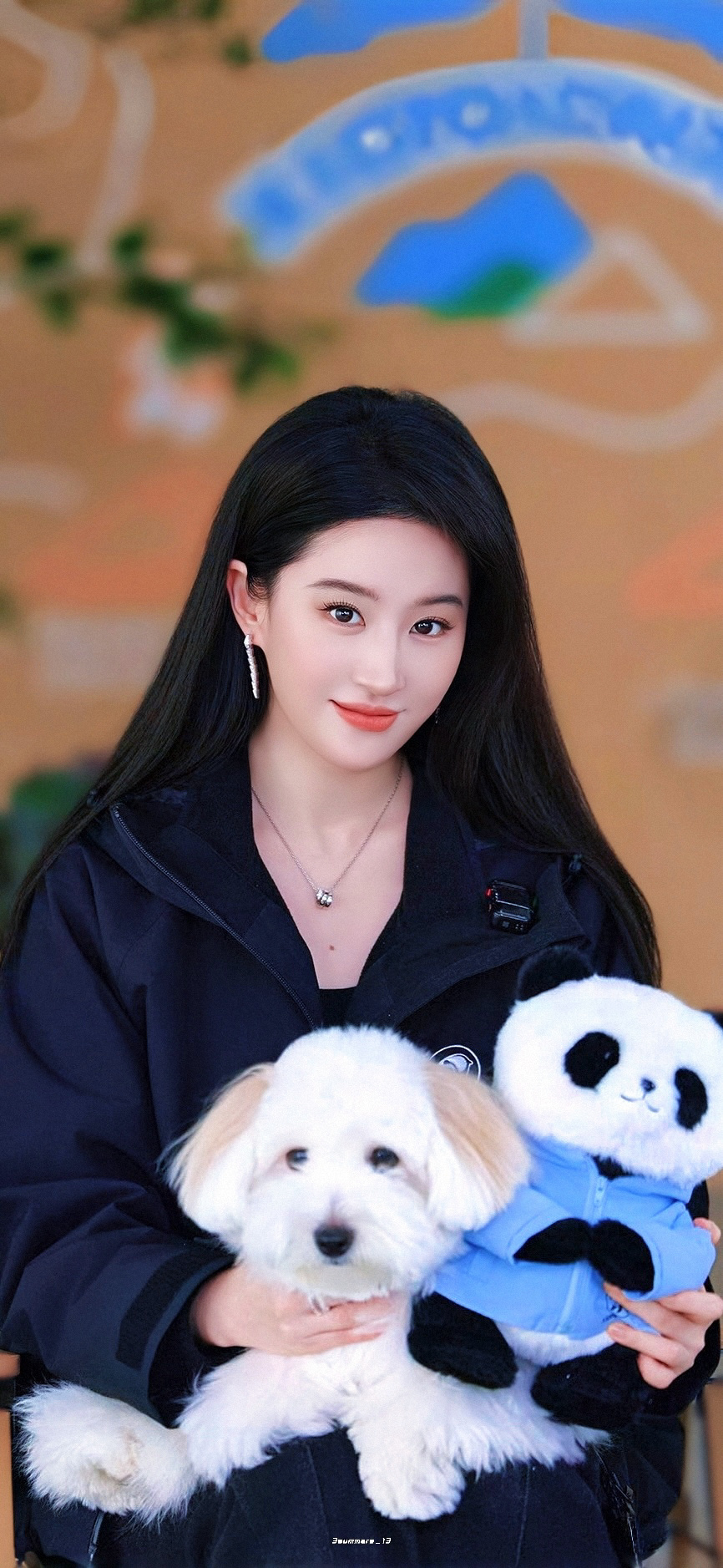 刘亦菲做客熊猫直播间📷📝一些静态美图刘亦菲 ✨熊猫全球品牌代言人刘亦菲