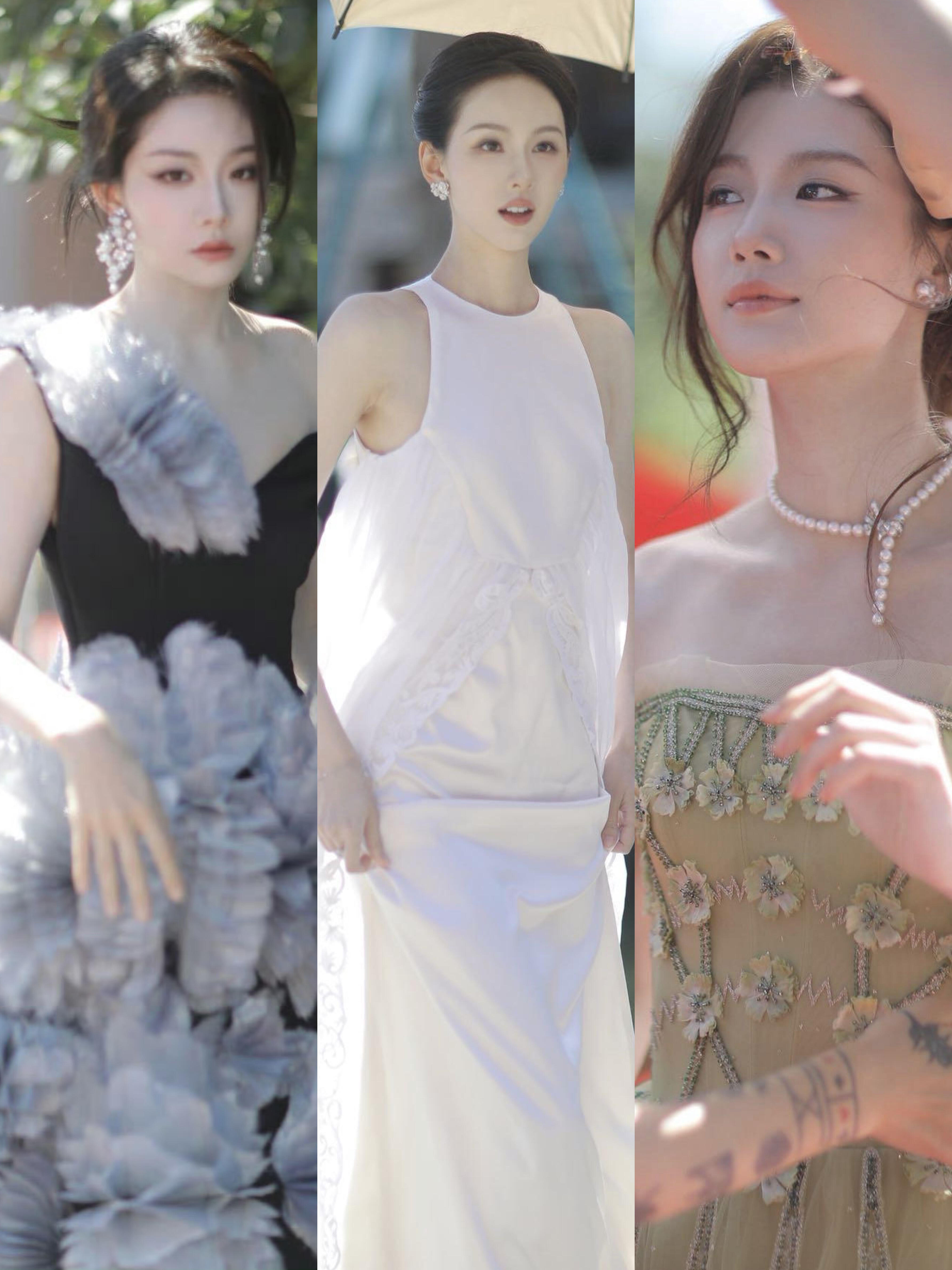 时尚文化大赏女明星造型今天栩栩华生红毯女明星造型都好有新意啊！百花齐放，每个人都