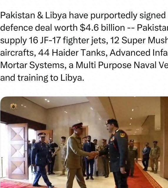 又卖出16架枭龙，巴基斯坦这波红利还在继续。
据俄卫星通讯社报道，利比亚国民军与