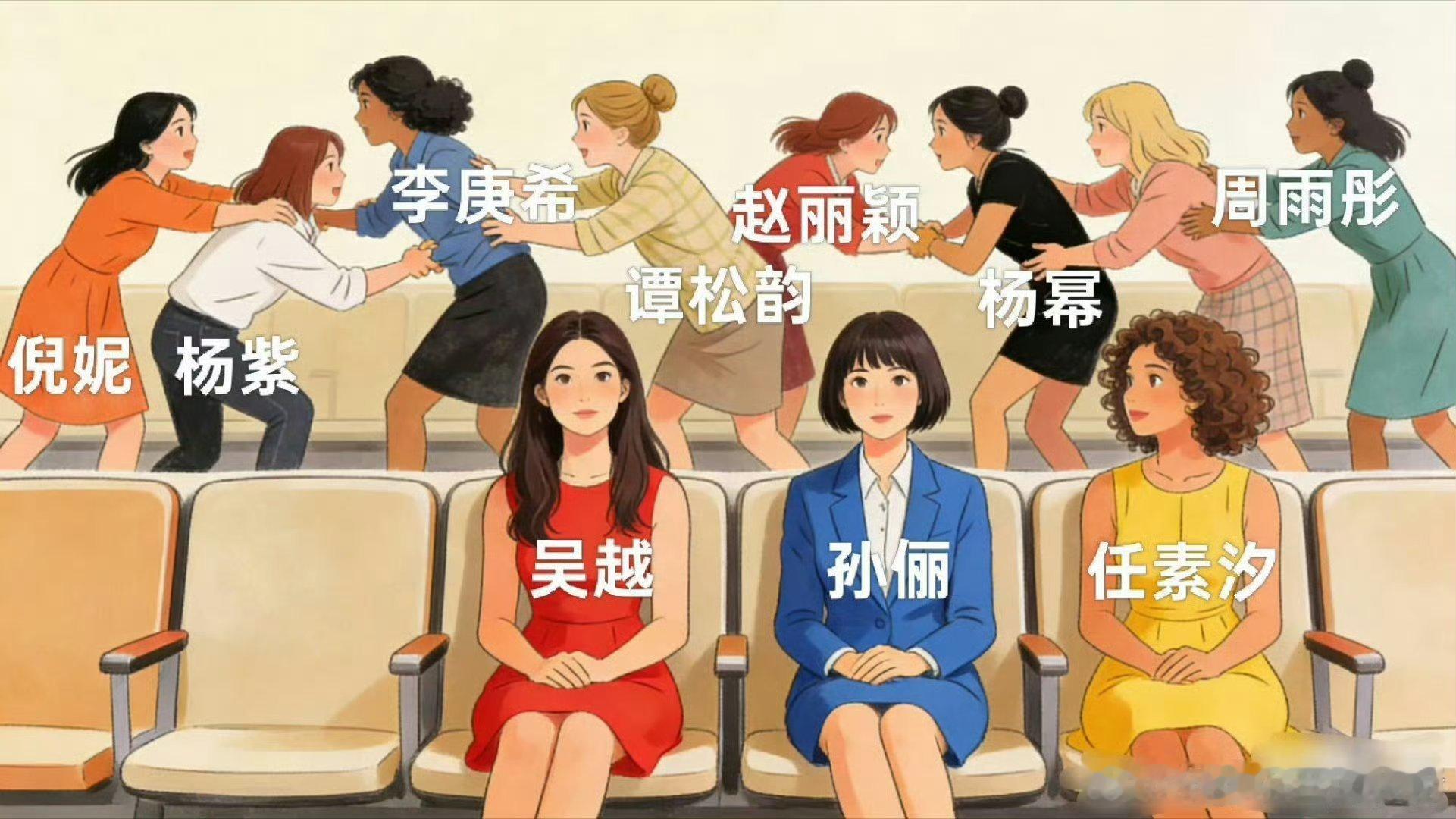 白玉兰之争孙俪吴越任素汐杨幂赵丽颖谭松韵李庚希周雨彤杨紫倪妮 