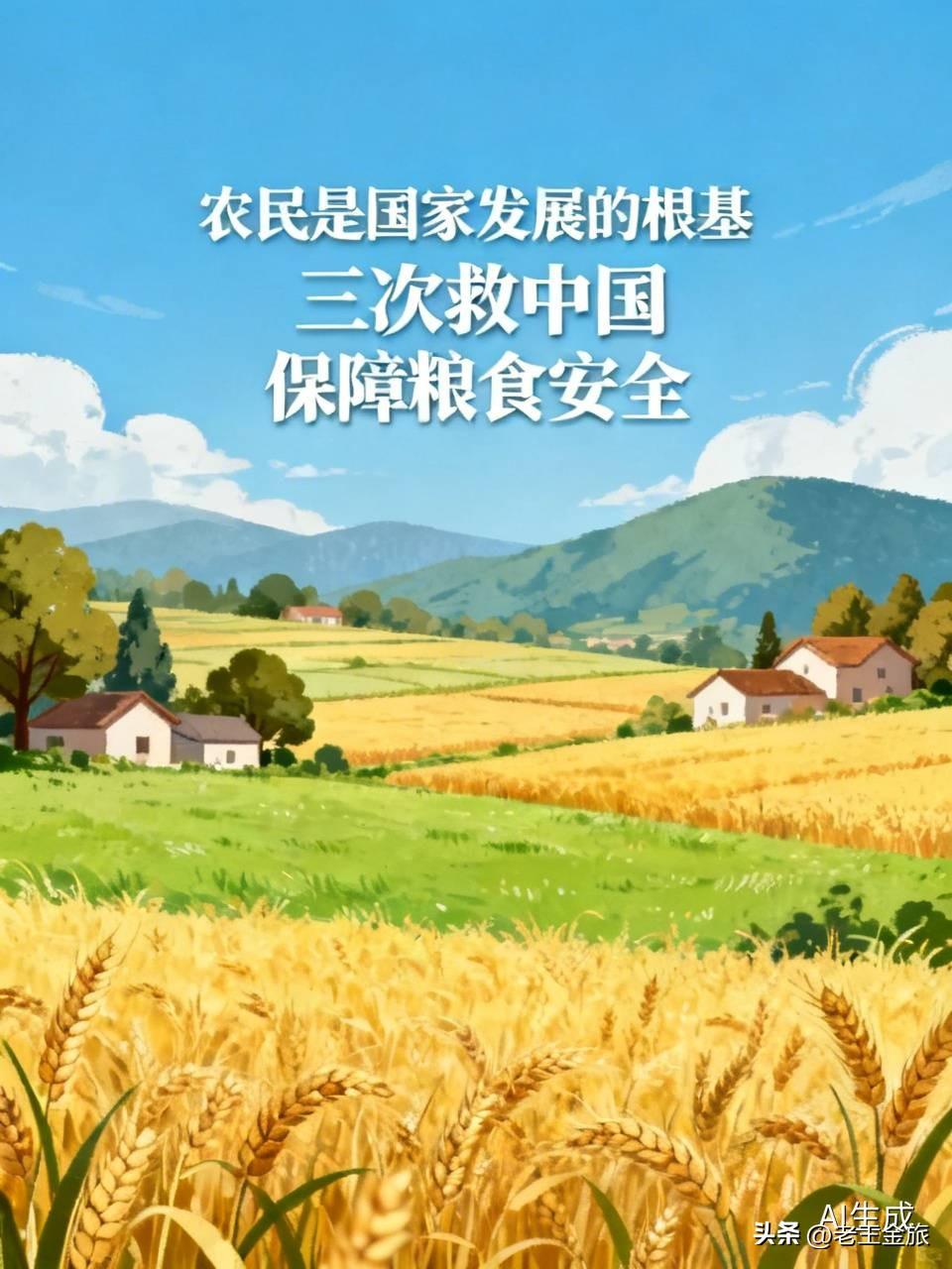 农民是不是对国家作出最大贡献者，这事儿得辩证看。
农民绝对是国家发展的根基。著名